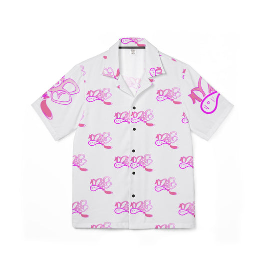 Tropical Floral Men's Hawaiian Camp Shirt