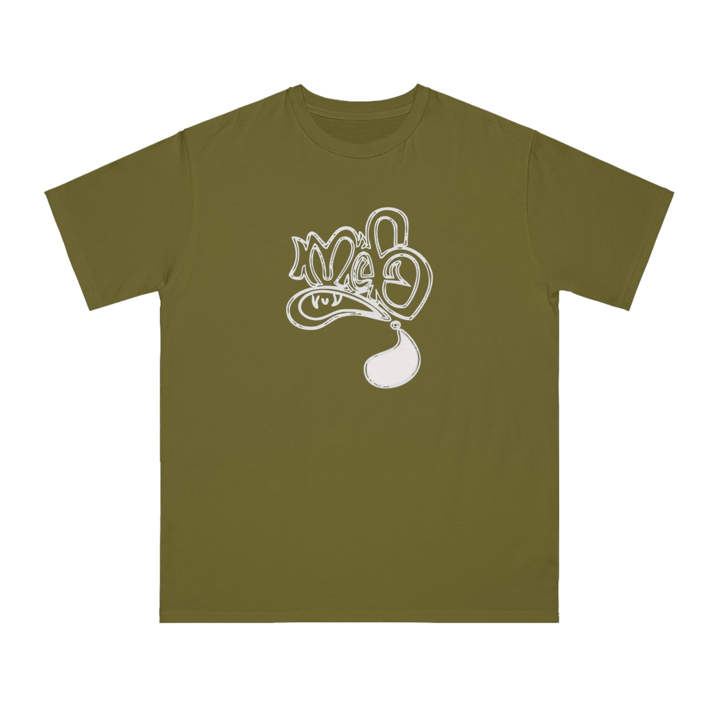 Organic Unisex Graphic Tee with Playful Design, Casual Wear, Artsy Apparel, Gift for Friends, Everyday Style