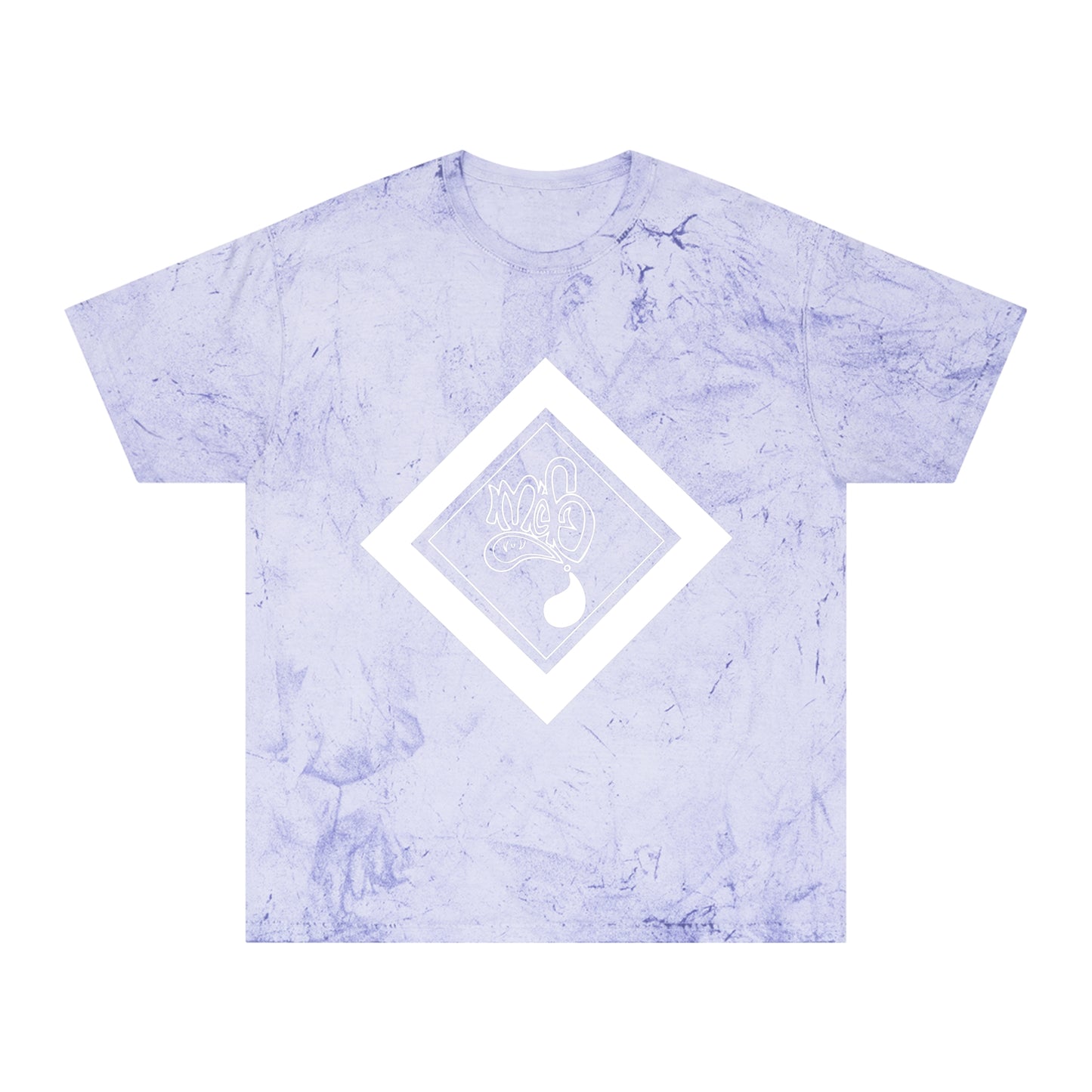 Color Blast unisex diamond mofo logo white