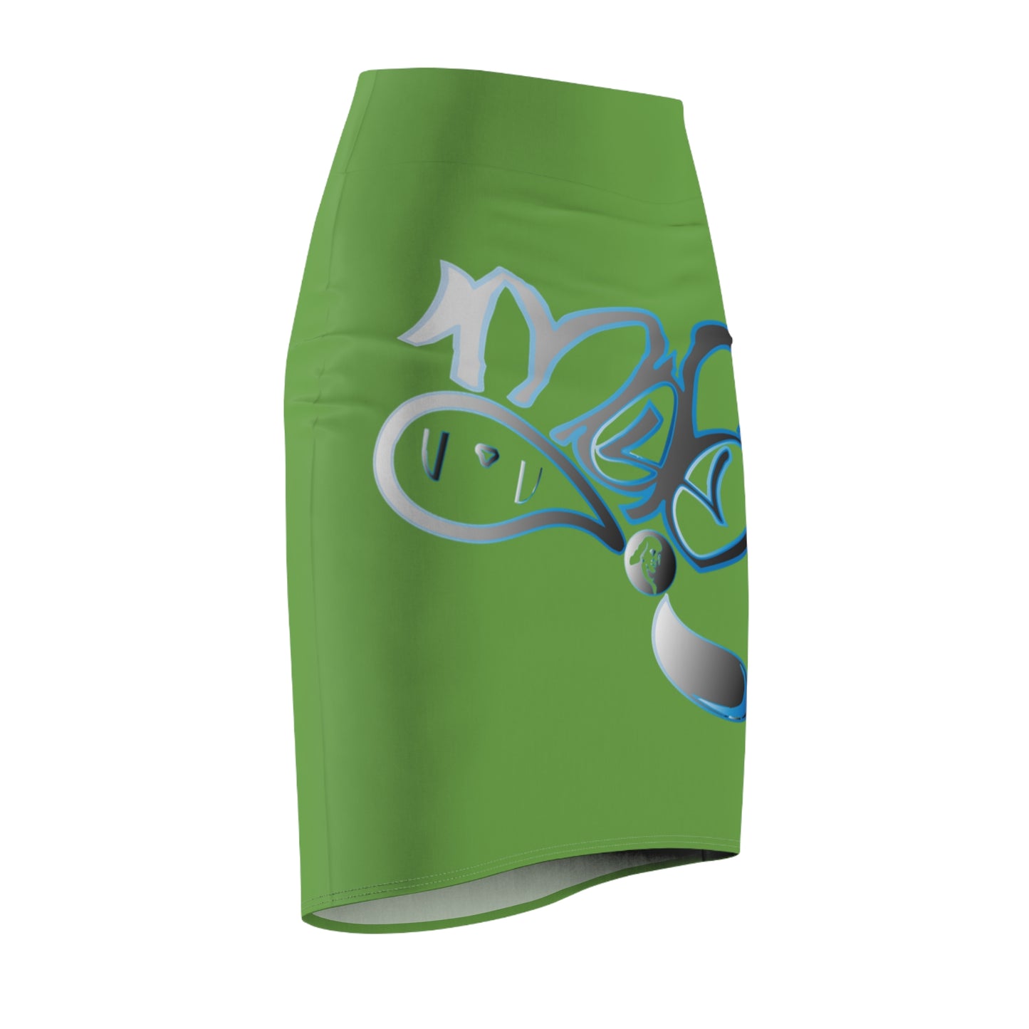 Vibrant Floral Women's Pencil Skirt