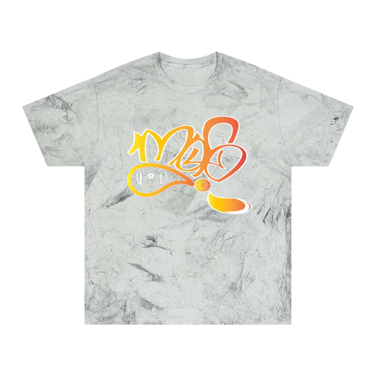 Colorful Abstract Unisex T-Shirt with Unique Design, Casual Wear, Gift for Art Lovers, Festival Apparel, Street Style Tops
