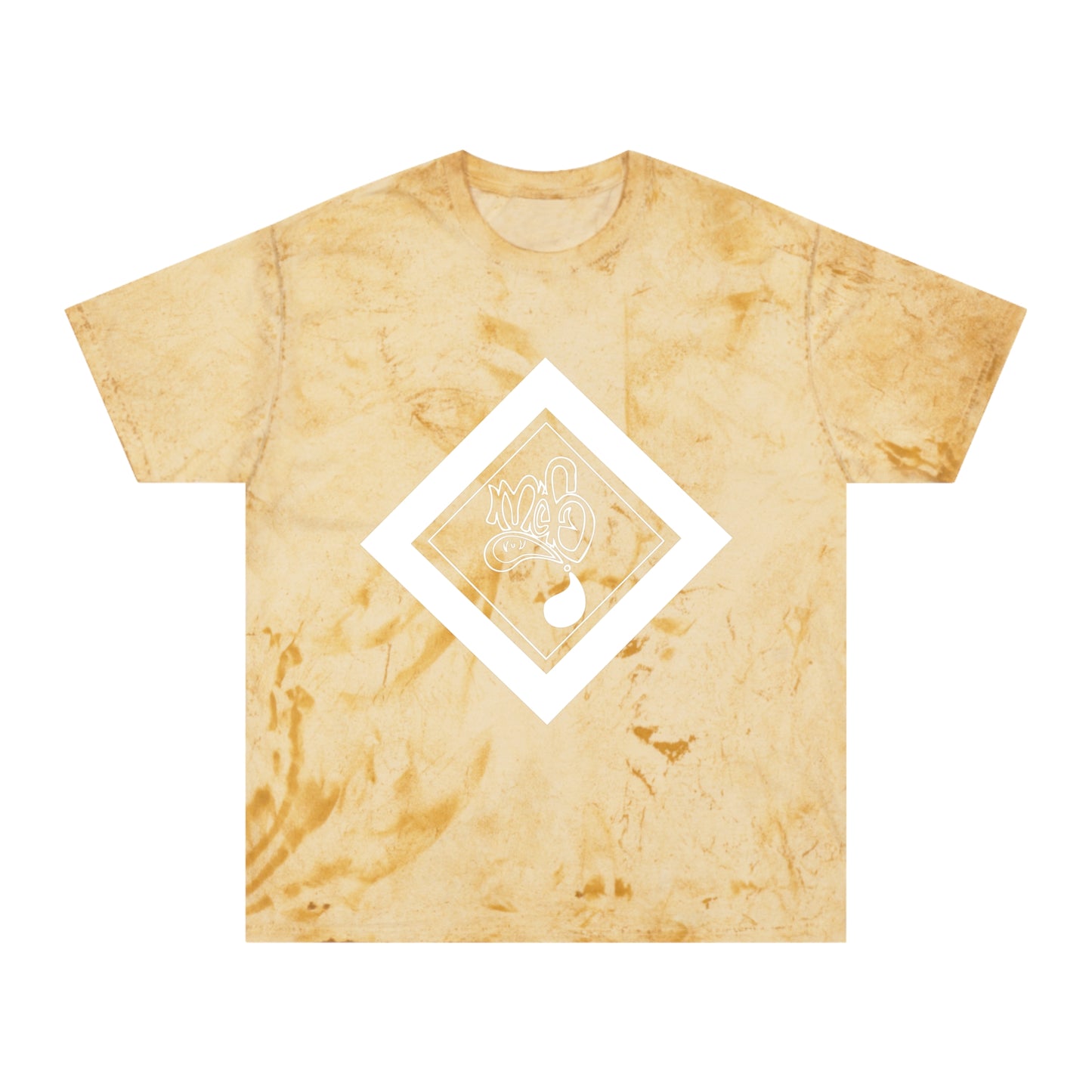 Color Blast unisex diamond mofo logo white