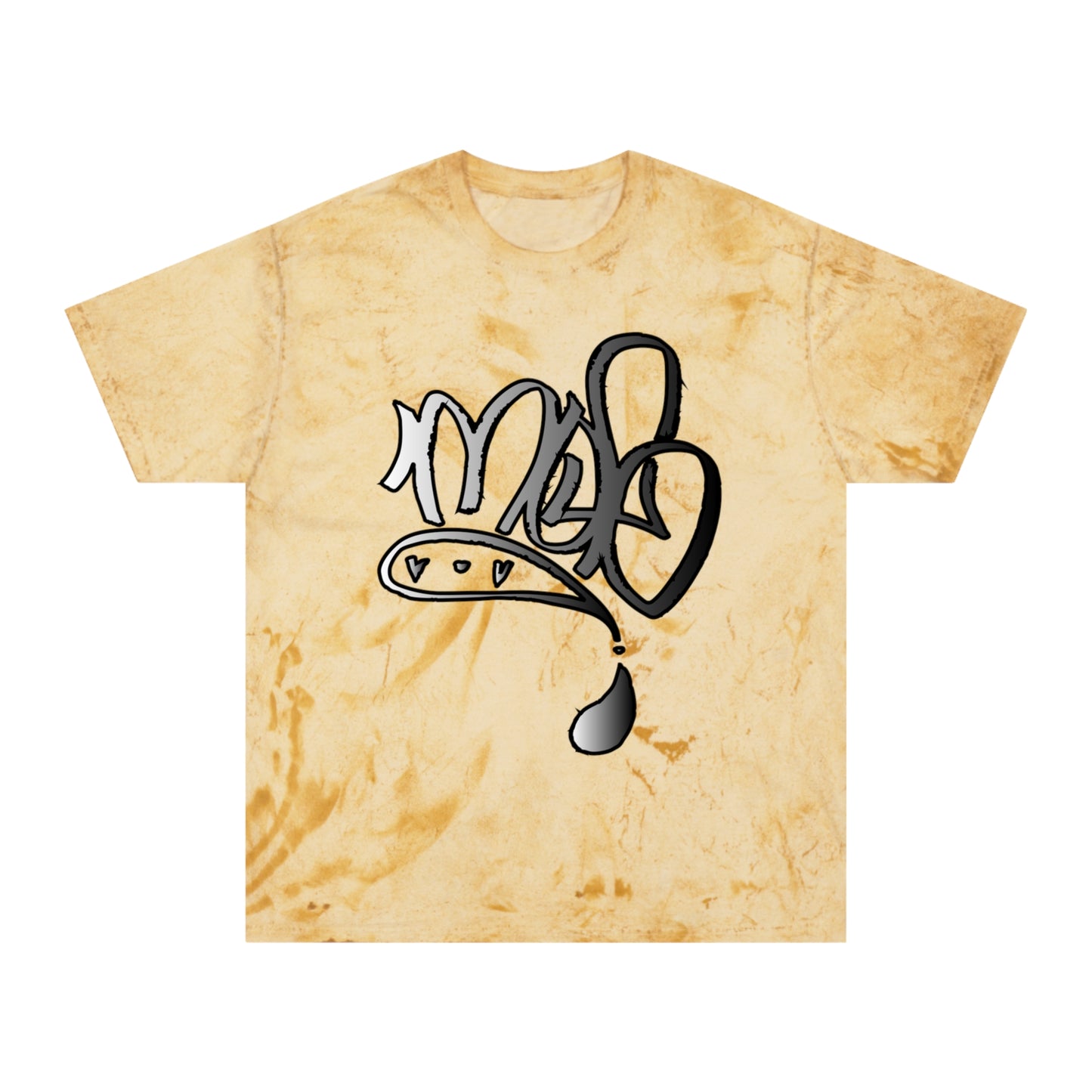 color blast unisex silver mofo logo