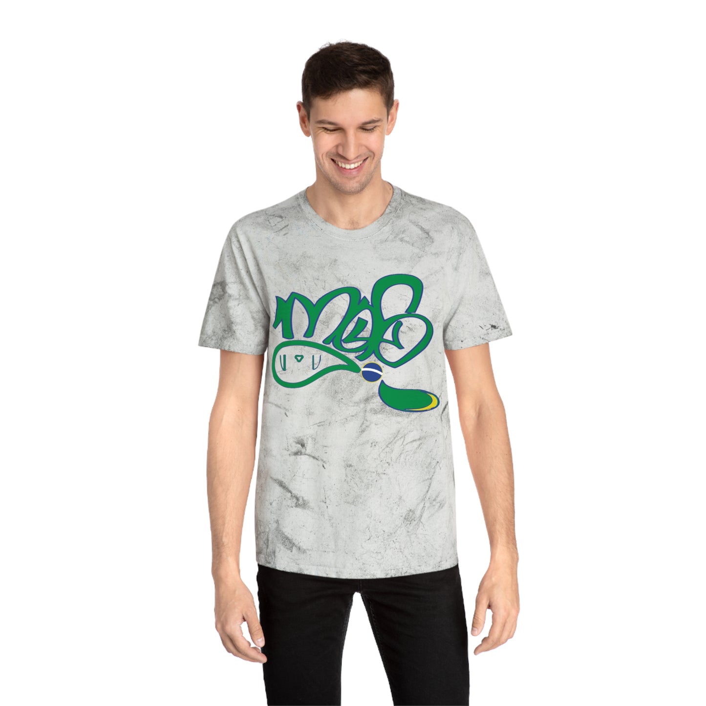 Vibrant Artistic T-Shirt, Colorful Graphic Tee, Casual Wear for Art Lovers, Gift for Creative Souls, Summer Fashion Must-Have