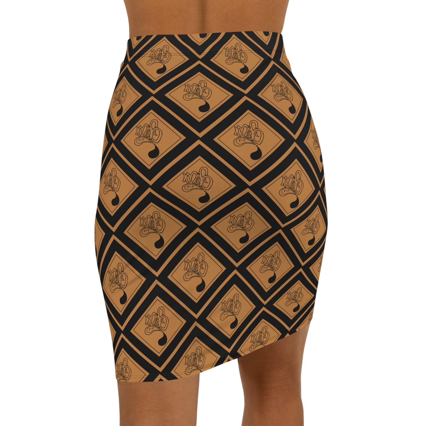 Stylish Women's Mid-Waist Pencil Skirt, Chic Fashion Skirt, Modern Outfit, Trendy Women’s Apparel, Summer Party Wear, Everyday Casual Style