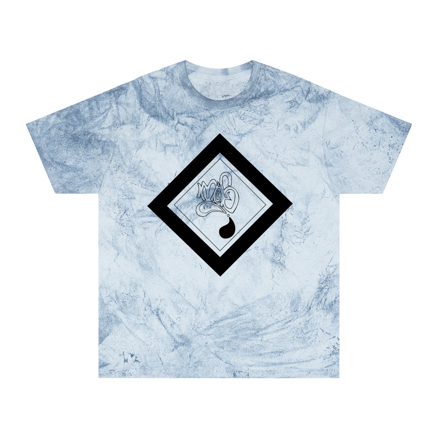 Color Blast unisex diamond mofo logo black