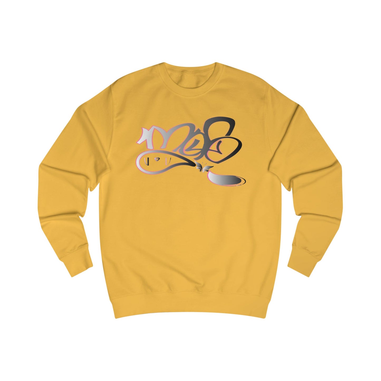 Mofo sharp butterfly graffiti logo sweatshirt