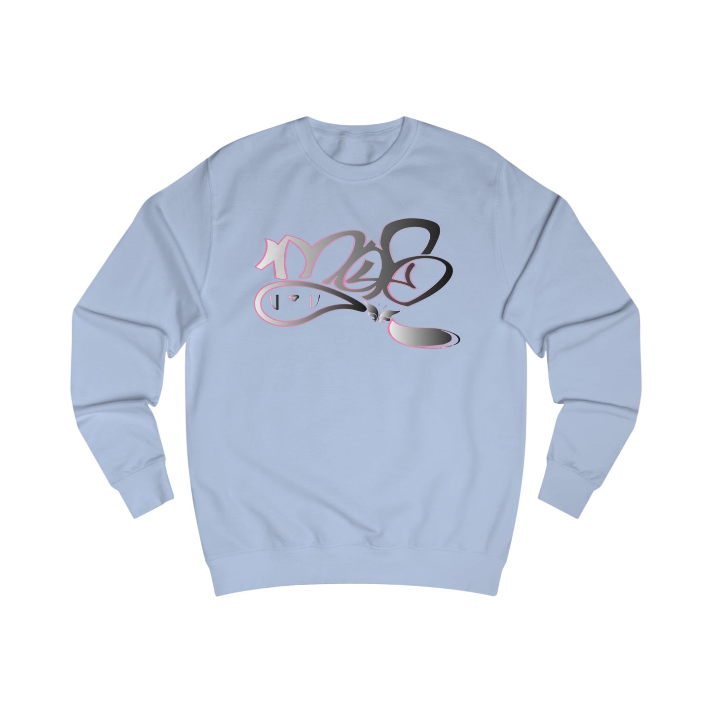 Mofo sharp butterfly graffiti logo sweatshirt