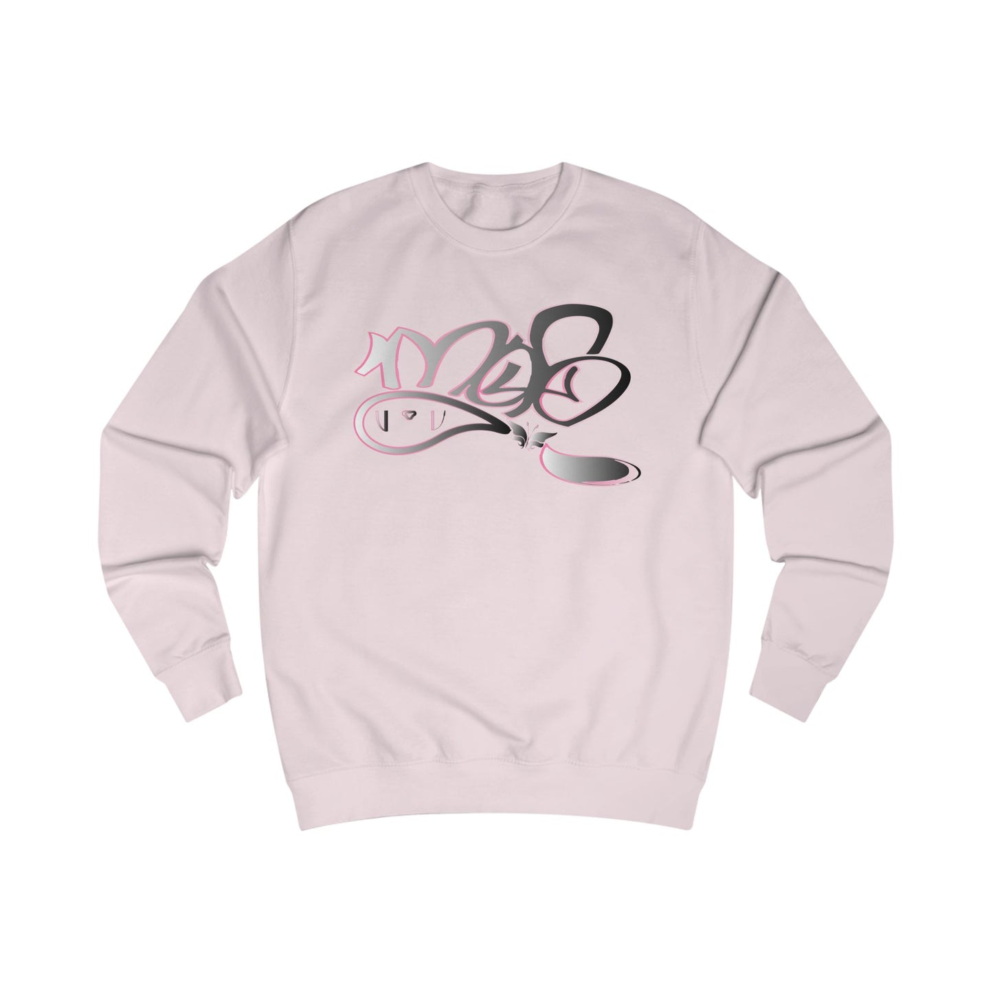 Mofo sharp butterfly graffiti logo sweatshirt