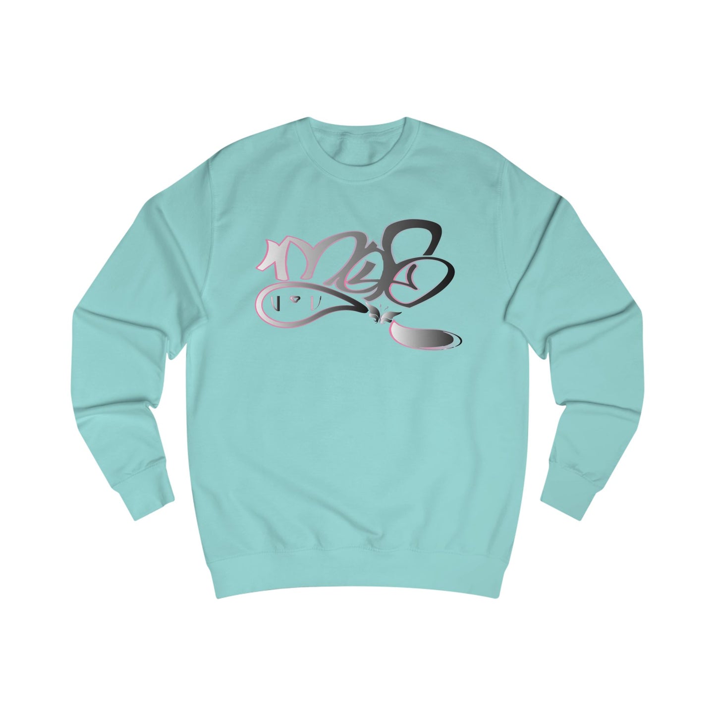 Mofo sharp butterfly graffiti logo sweatshirt