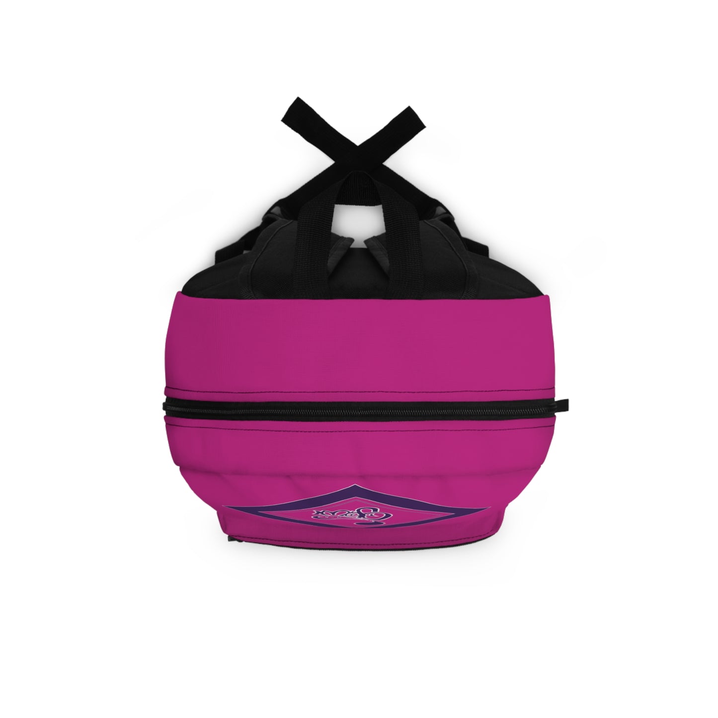 Vibrant Pink Backpack for School, Travel, Gifts, Sport, Fun Design with Logo