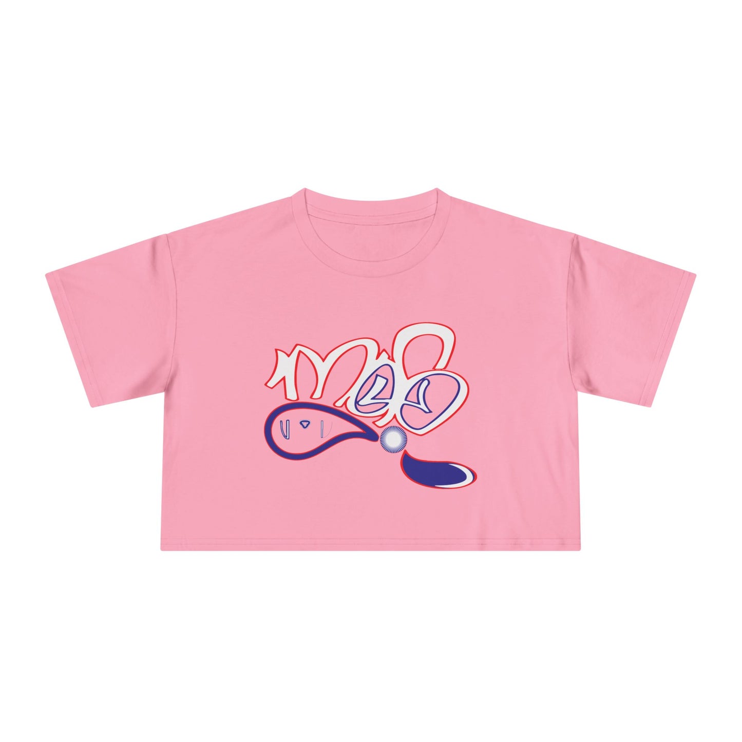 Crop Tee — mofo usa logo