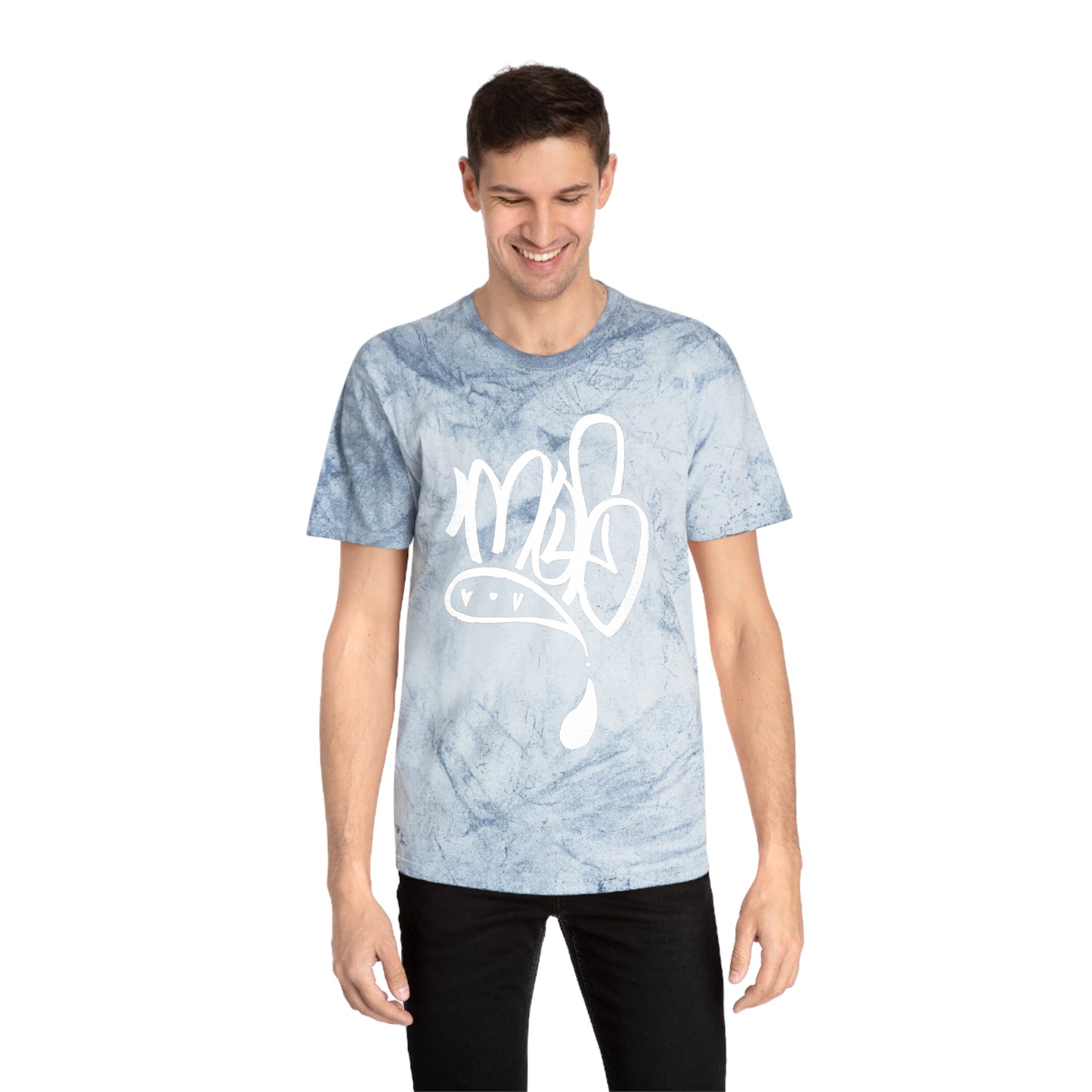 Color Blast unisex mofo logo white