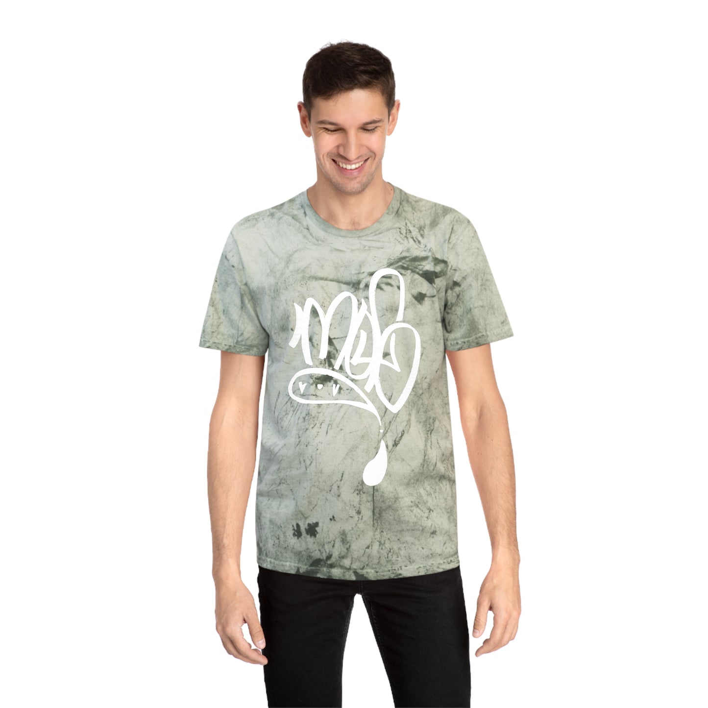 Color Blast unisex mofo logo white