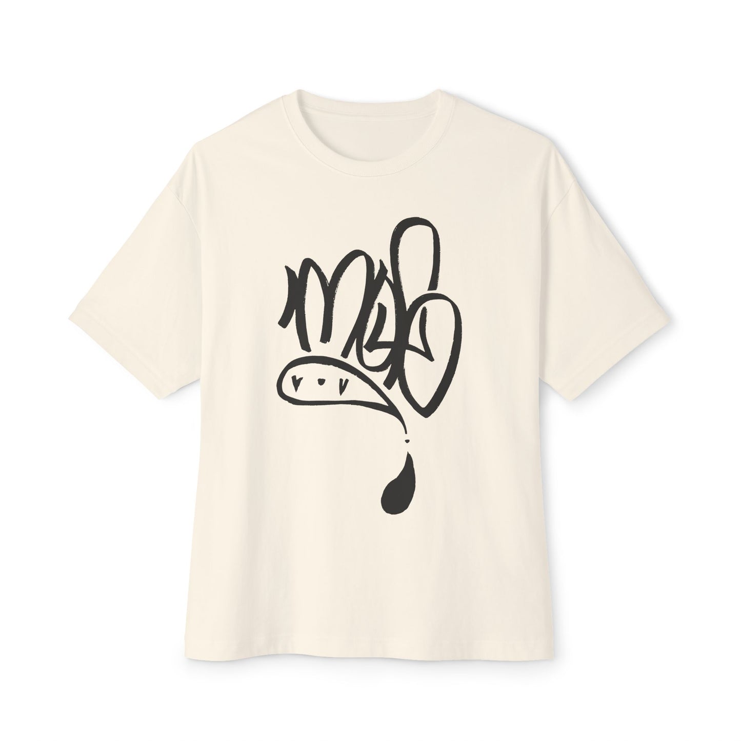Boxy Tee mofo black logo