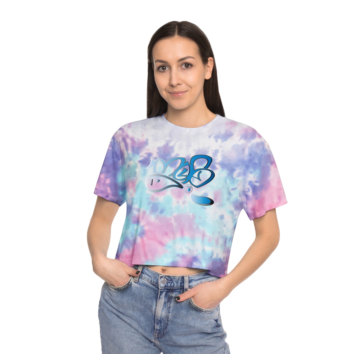 Copy of Women's Tie-Dye Crop Tee, Casual Summer Top, Festival Wear, Beach Vacation Shirt, Boho Chic Tee, Unique Gift for Her