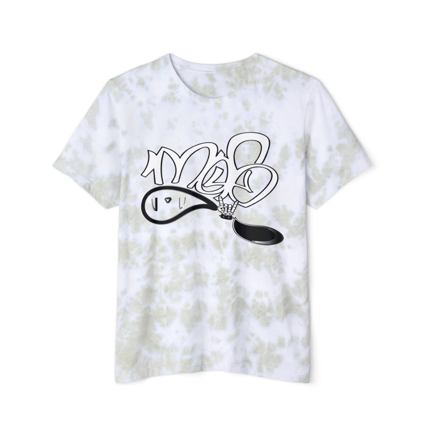 Unisex Tie-Dye Graphic T-Shirt - Trendy Casual Wear, Summer Vibes, Festival Outfit, Gift for Friends, Streetwear Style