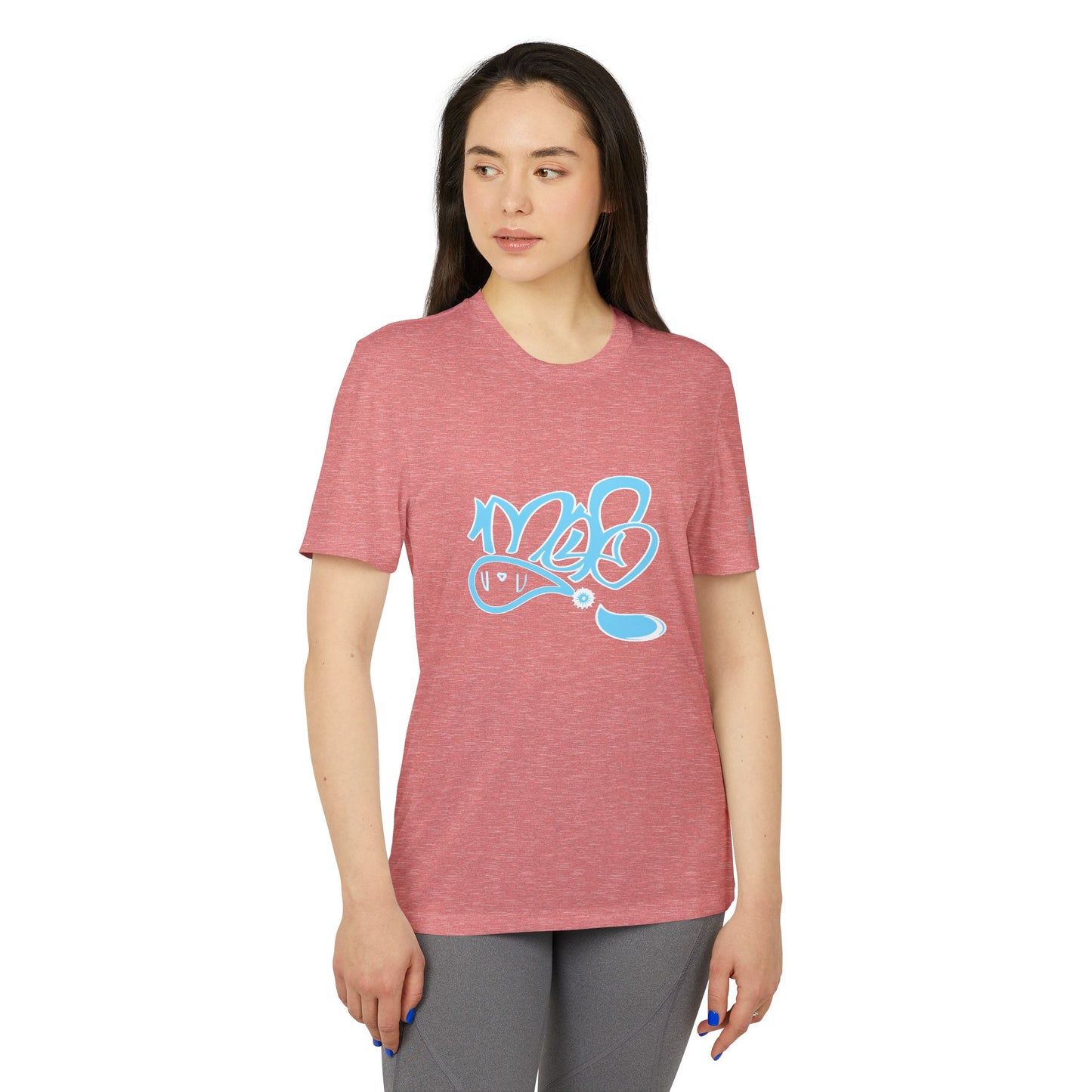 Adidas Unisex Sport T-Shirt with Graffiti Design, Casual Athletic Tee, Streetwear Style, Perfect for Workout or Daily Wear