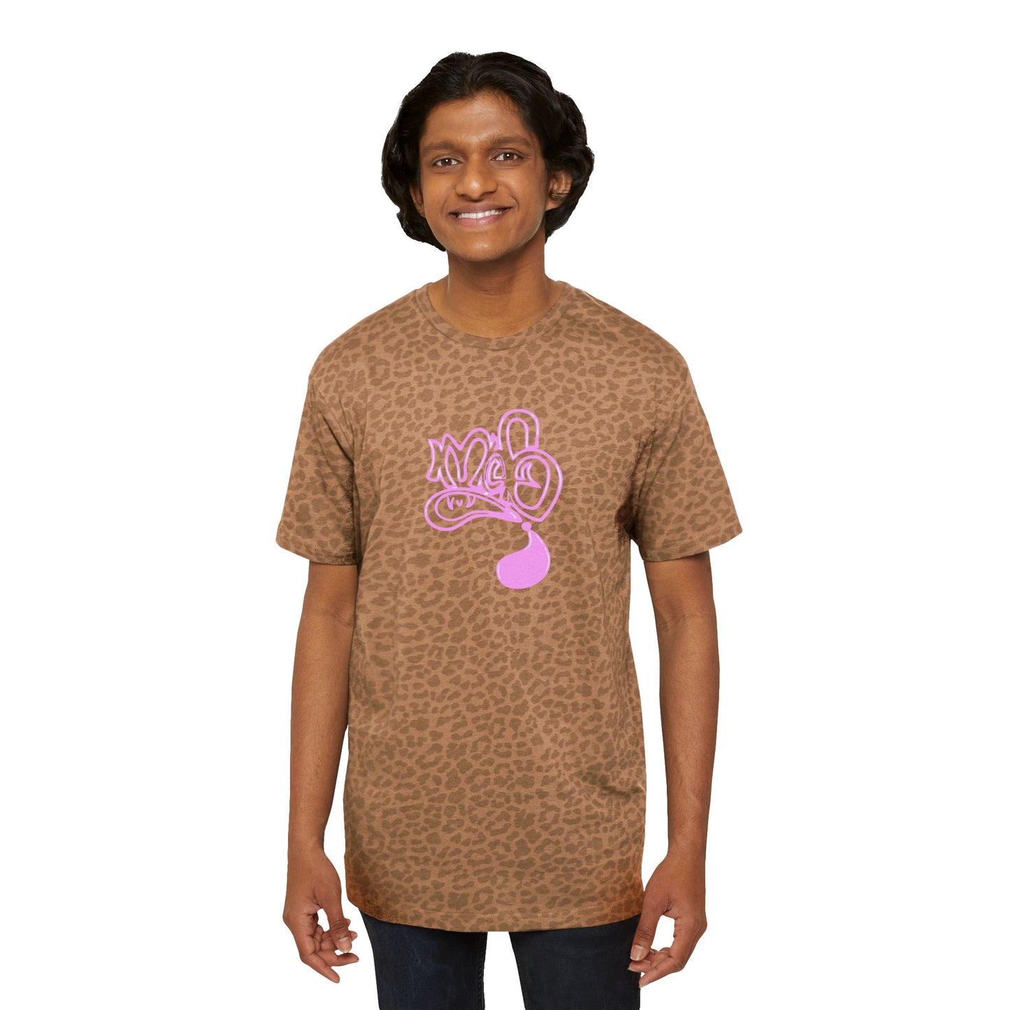 Trendy Graphic Tee with Funky Print, Casual Shirt for Men, Unisex Everyday Wear, Perfect Gift for Birthdays, Fashion Tee, Animal Print Top