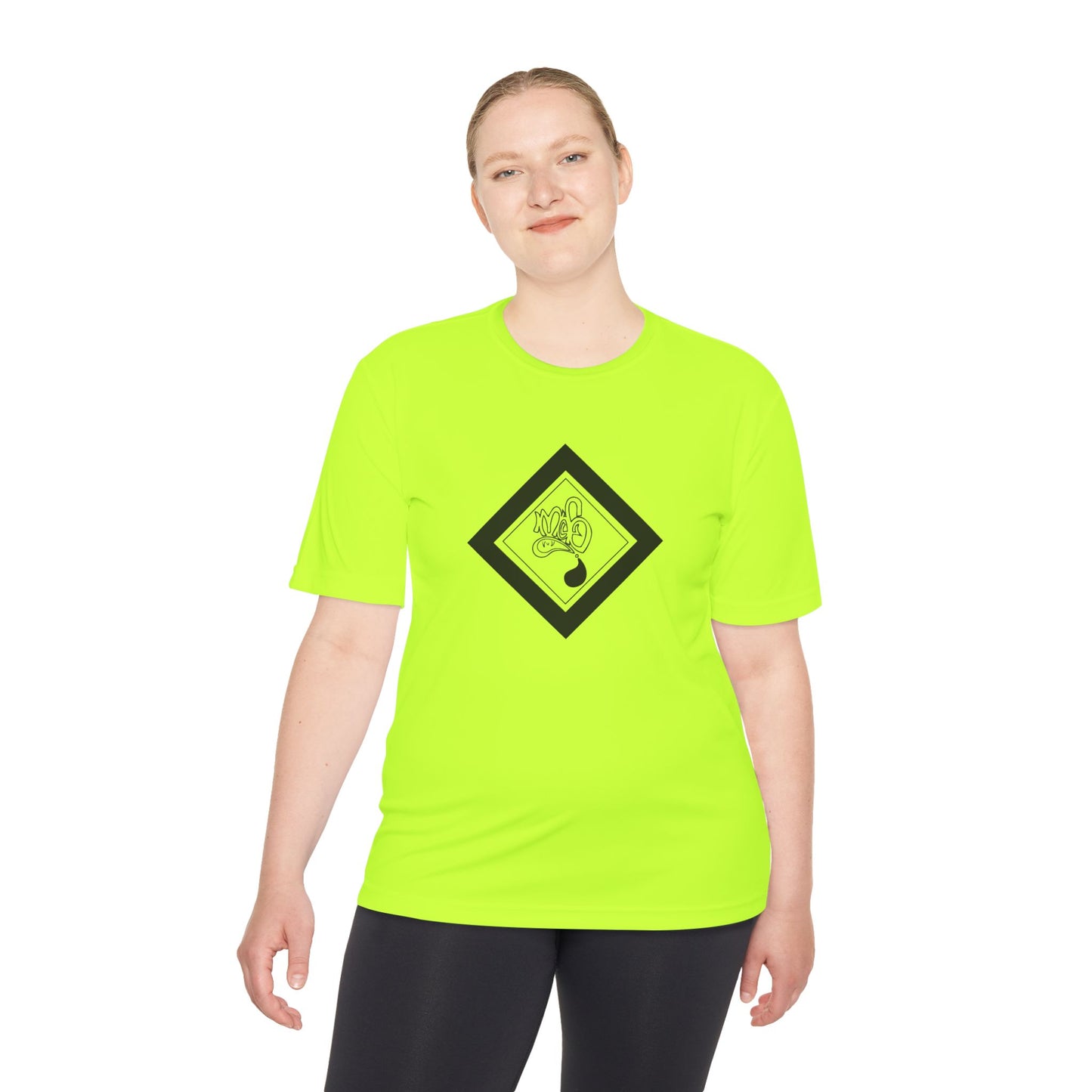 Unisex Moisture Wicking Tee with Unique Graphic, Activewear, Gym Shirt, Fitness Gift, Casual Style, Summer Essential