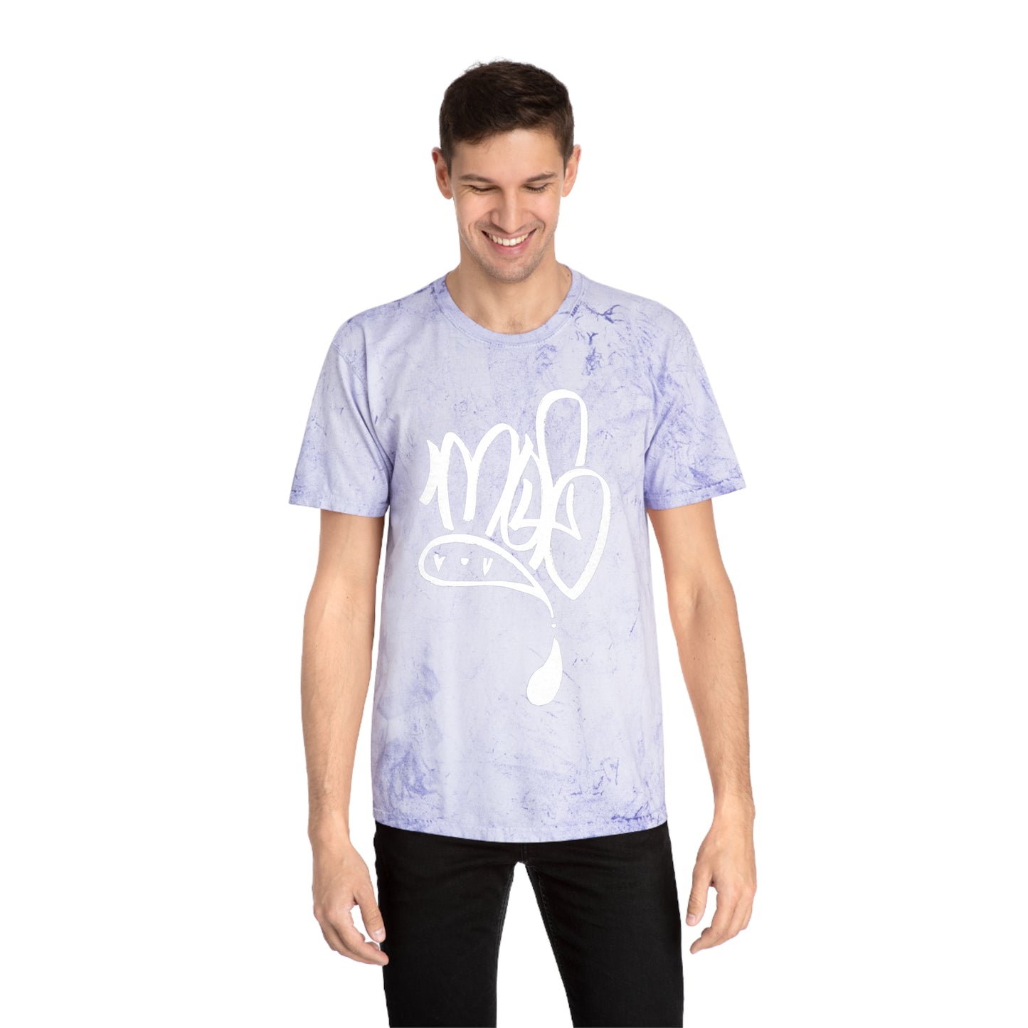 Color Blast unisex mofo logo white