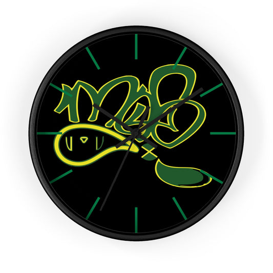 Modern Graffiti Wall Clock - Urban Art Decor, Stylish Timepiece for Home & Office, Unique Gift, Clock for Hip Hop Lovers