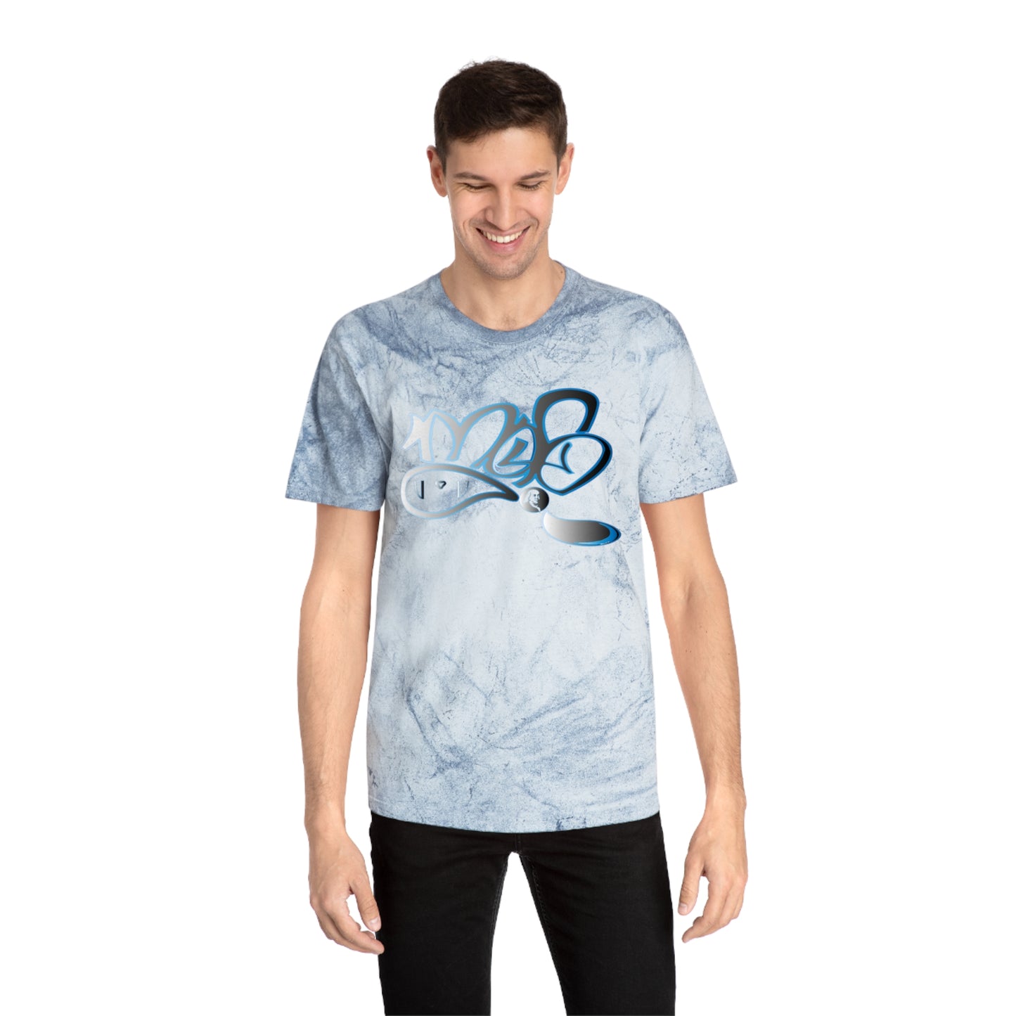 Color Blast unisex mofo Benjamin Franklin logo