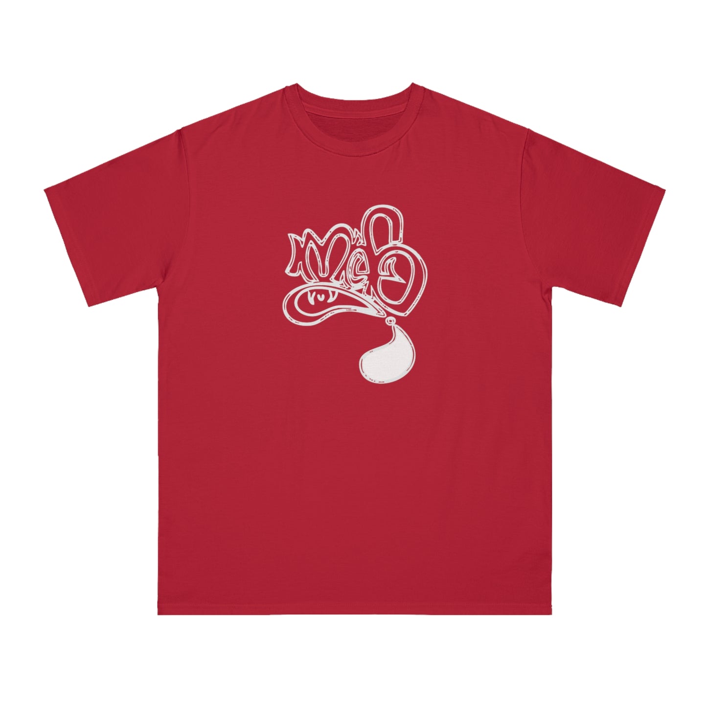Organic Unisex Graphic Tee with Playful Design, Casual Wear, Artsy Apparel, Gift for Friends, Everyday Style