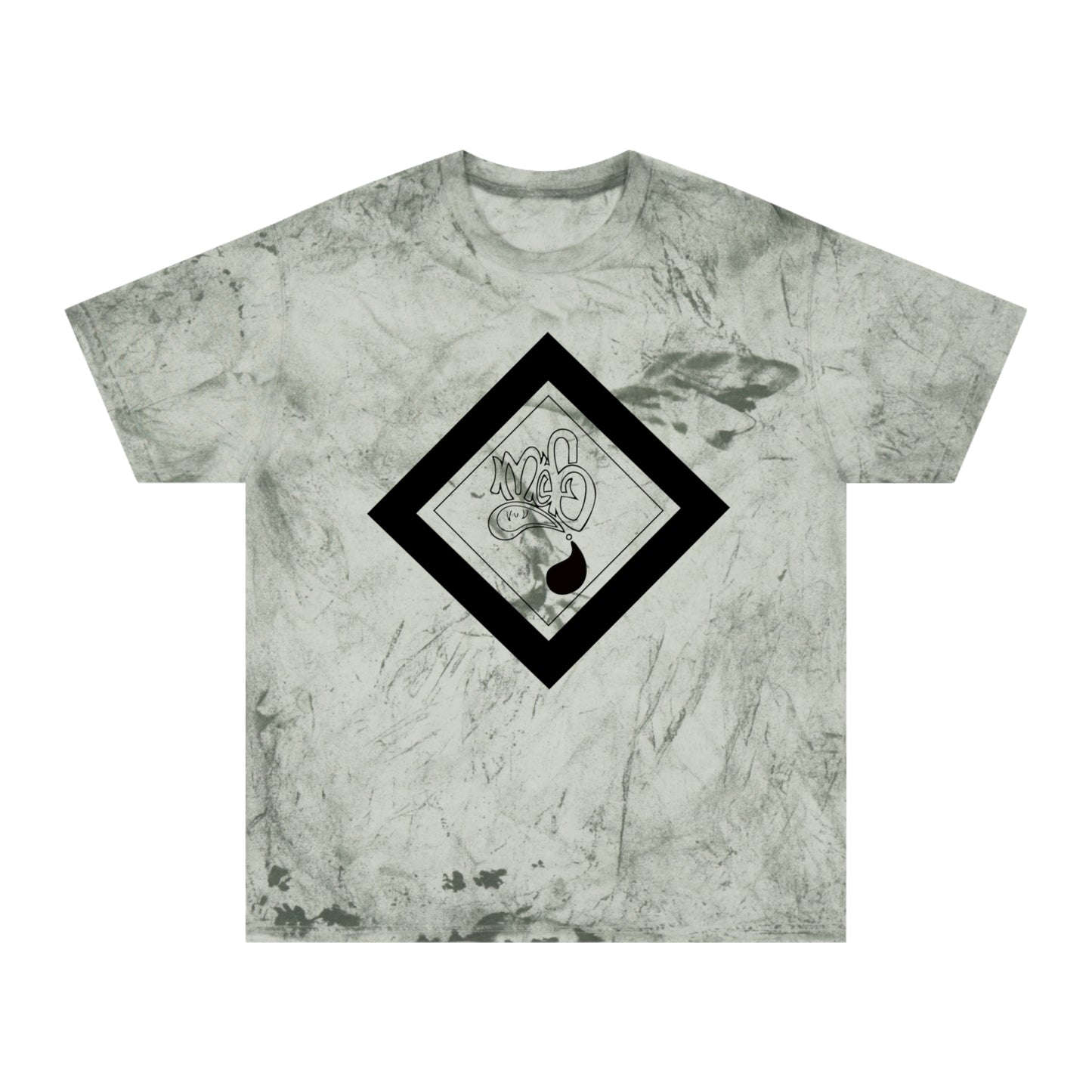 Color Blast unisex diamond mofo logo black