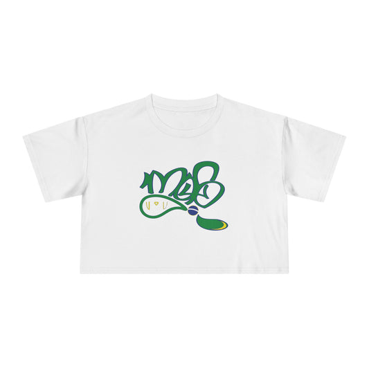 Stylish Women's Crop Tee with Unique Design | Casual Summer Top, Festival Wear, Gift for Her, Streetwear Fashion
