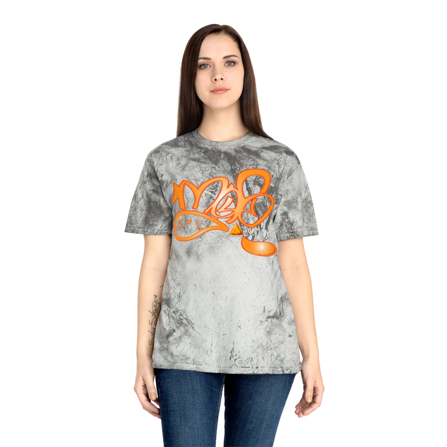 color blast unisex mofo fire gem logo