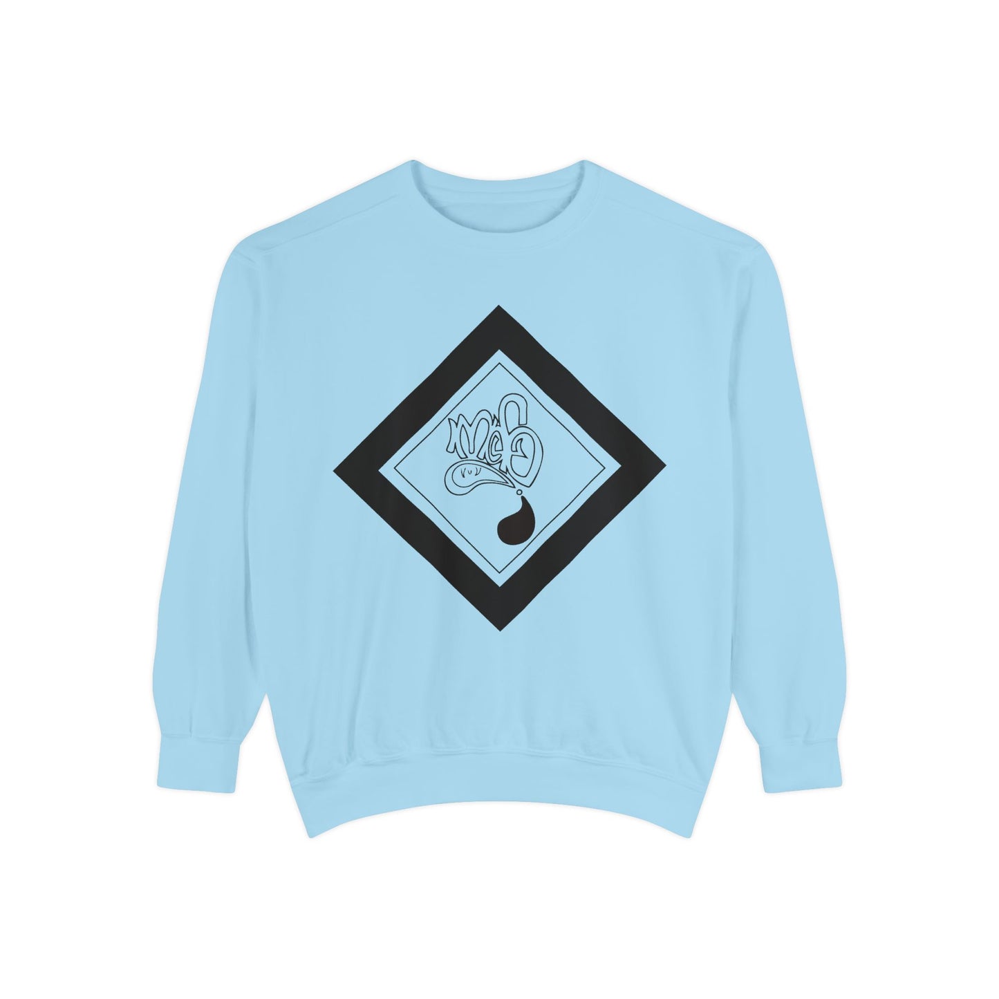 Mofo diamond black unisex sweatshirt