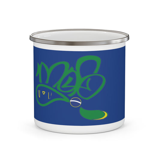 Adventure Enamel Camping Mug | Unique Outdoor Gear, Perfect for Camping, Hiking, Travel, Outdoor Lovers, Gift Idea