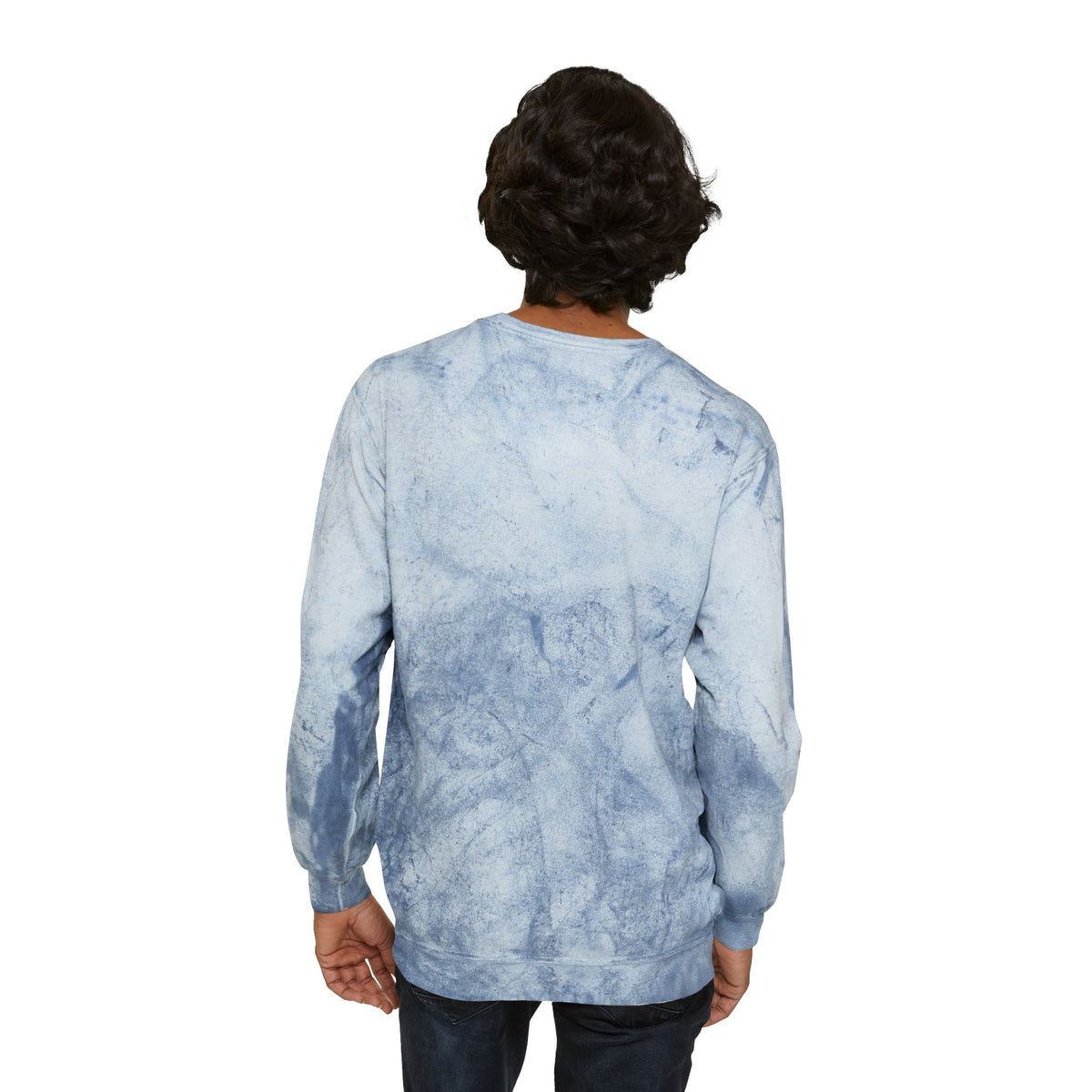 mofo logo black on Tie-Dye Streetwear sweat shirt