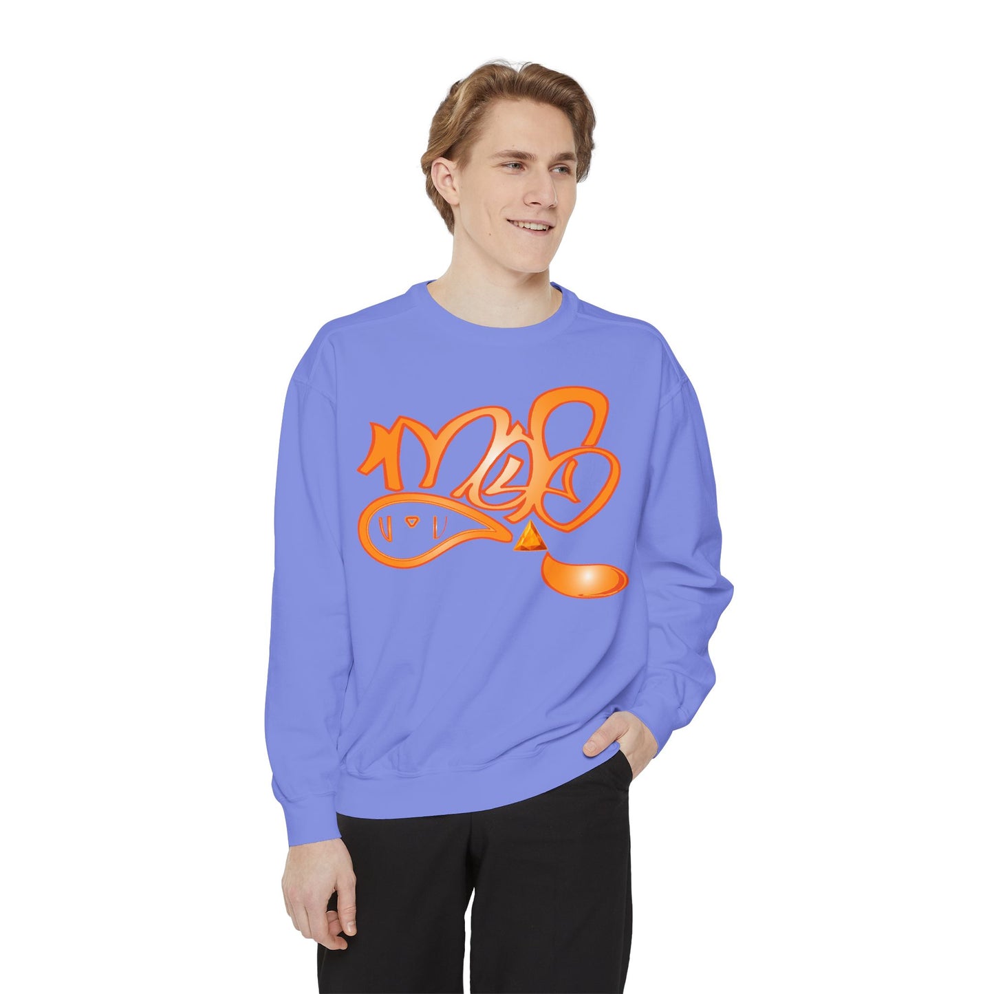 mofo fire gem logo sweatshirt