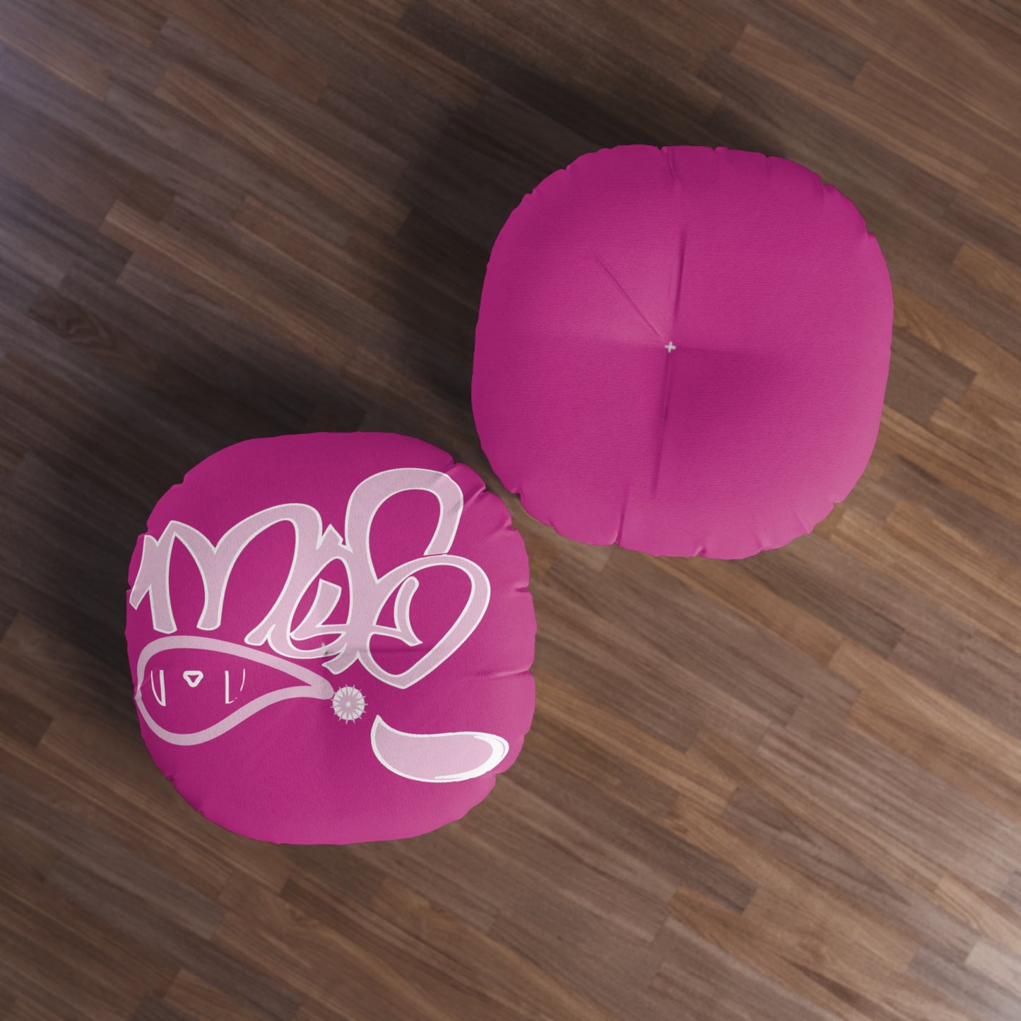 Vibrant Tufted Floor Pillow | Cozy Round Cushion for Home Decor, Bohemian Seating, Kids Room, Yoga Mat