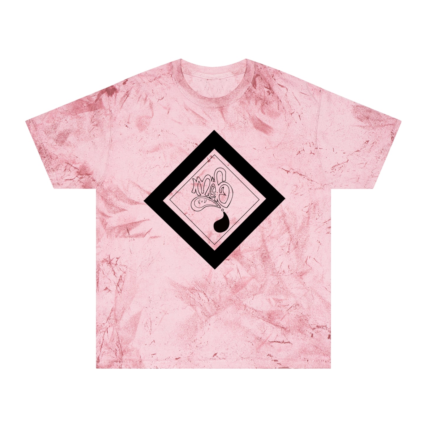 Color Blast unisex diamond mofo logo black