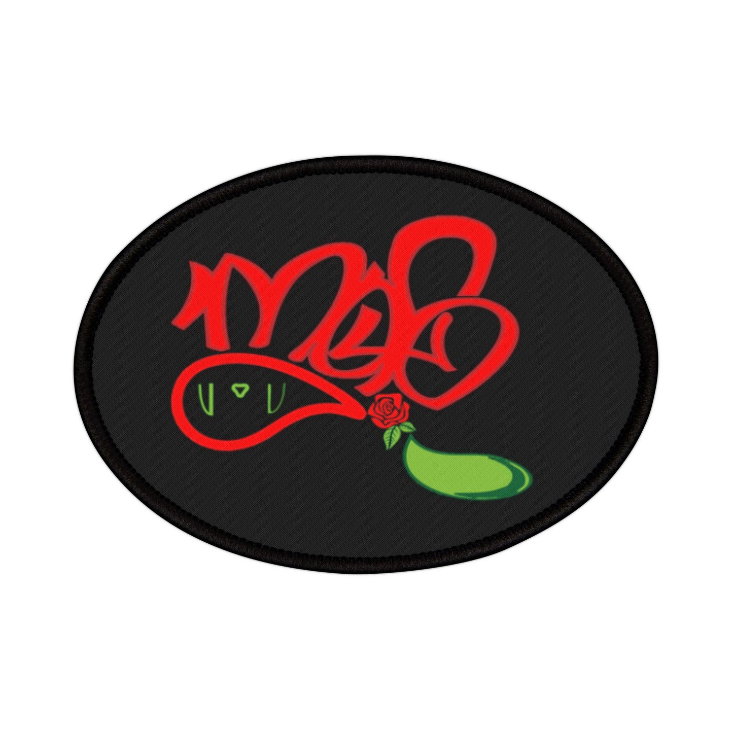 Stylish Iron-On Patch for Personalization, Embroidered Jacket Badge, Trendy Apparel Accessory, Unique Gift Idea, DIY Fashion Decoration