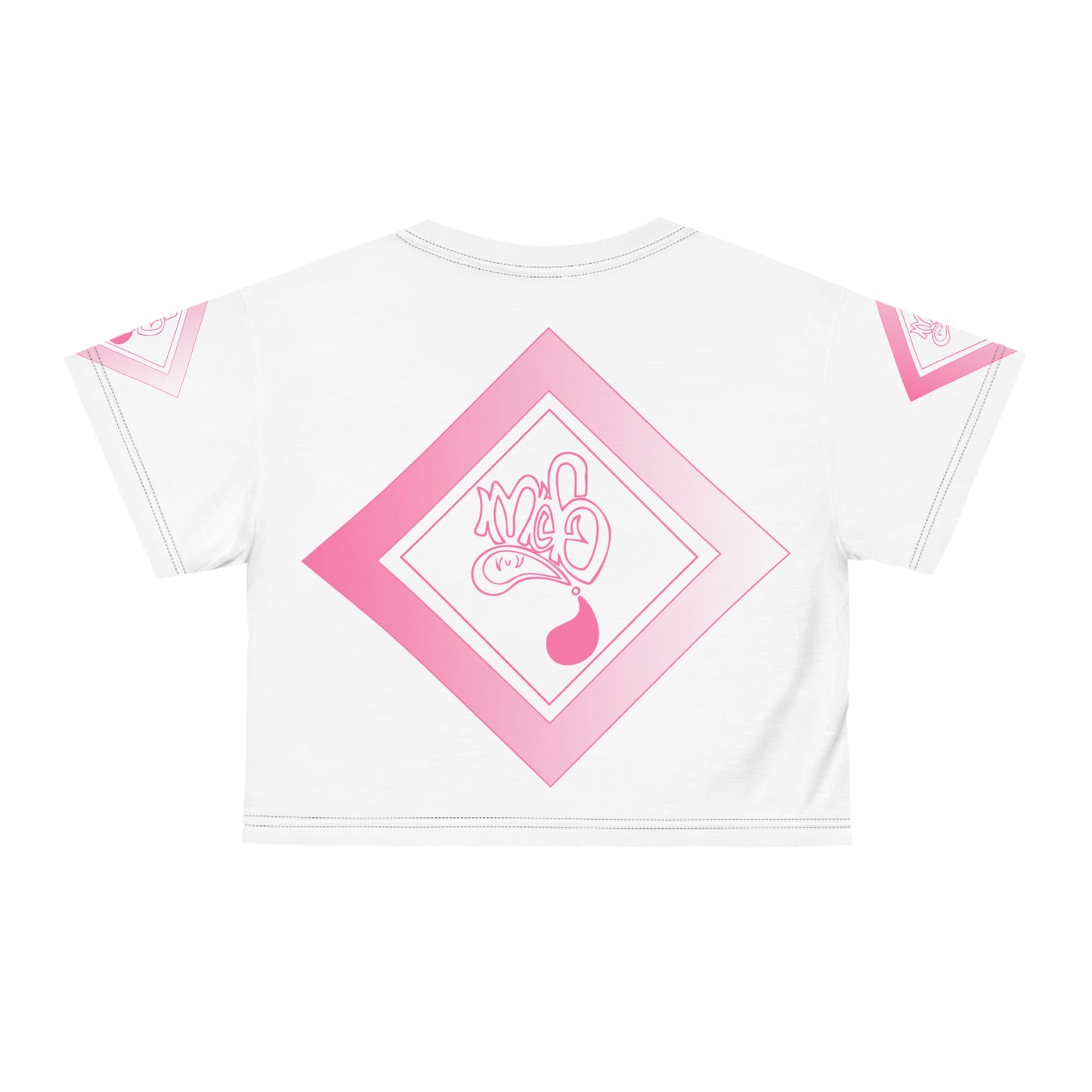 mofo mandala diamond combo crop tee
