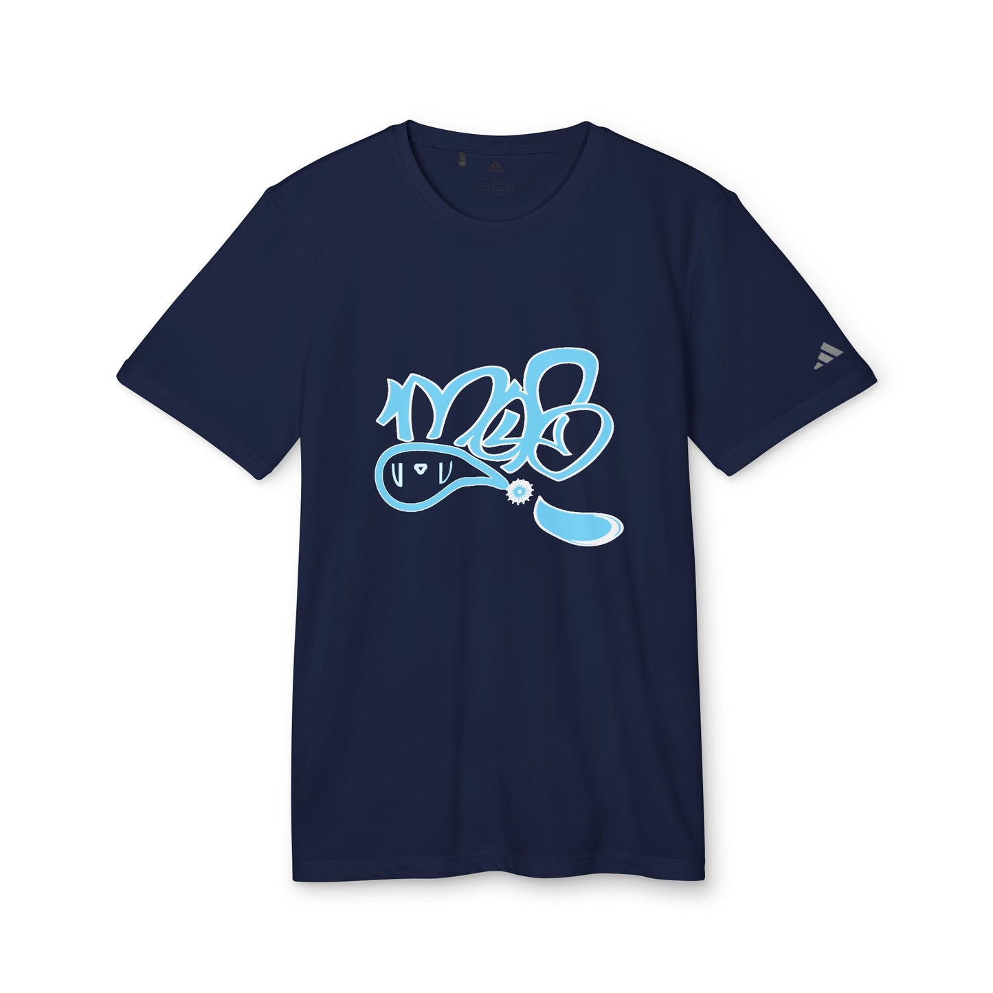 Adidas Unisex Sport T-Shirt with Graffiti Design, Casual Athletic Tee, Streetwear Style, Perfect for Workout or Daily Wear