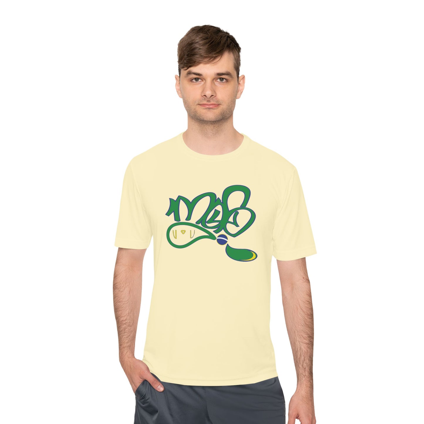 Stylish Unisex Moisture Wicking Tee with Unique Design, Athletic T-Shirt, Sportswear for Active Lifestyle, Perfect for Gym Workouts, [...]