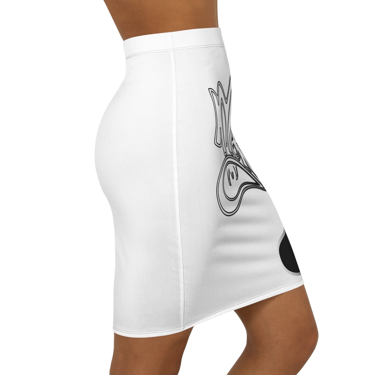 Chic Women's Mid-Waist Pencil Skirt, Stylish Office Wear, Elegant Party Outfit, Versatile Casual Skirt, Trendy Summer Fashion