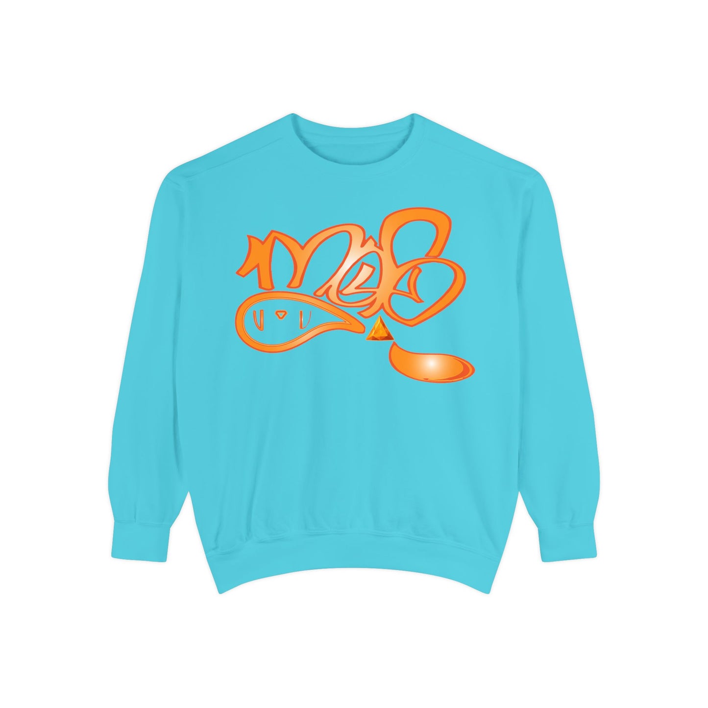 mofo fire gem logo sweatshirt