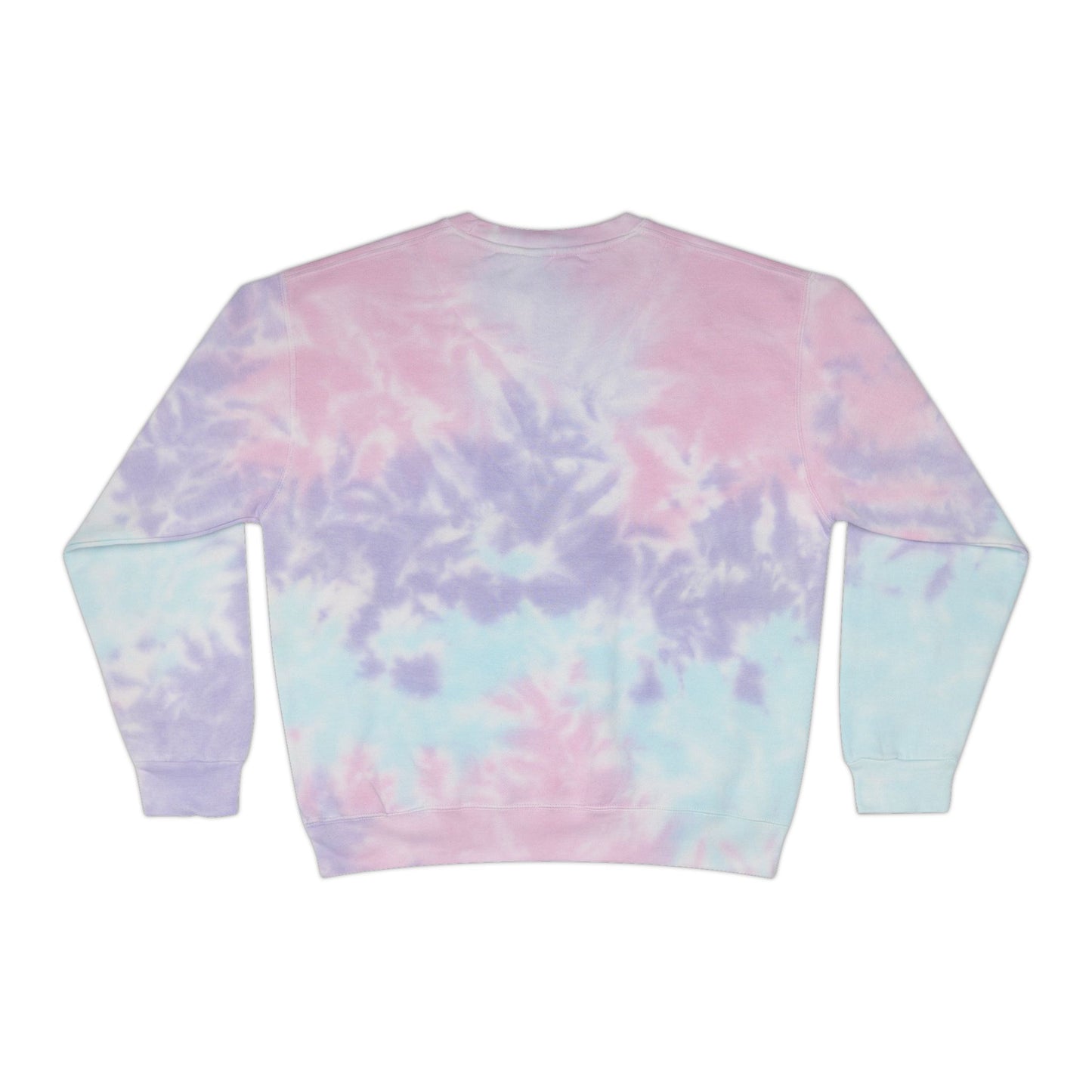 Relaxed Tie-Dye Sweatshirt with Vibrant Graphic Design