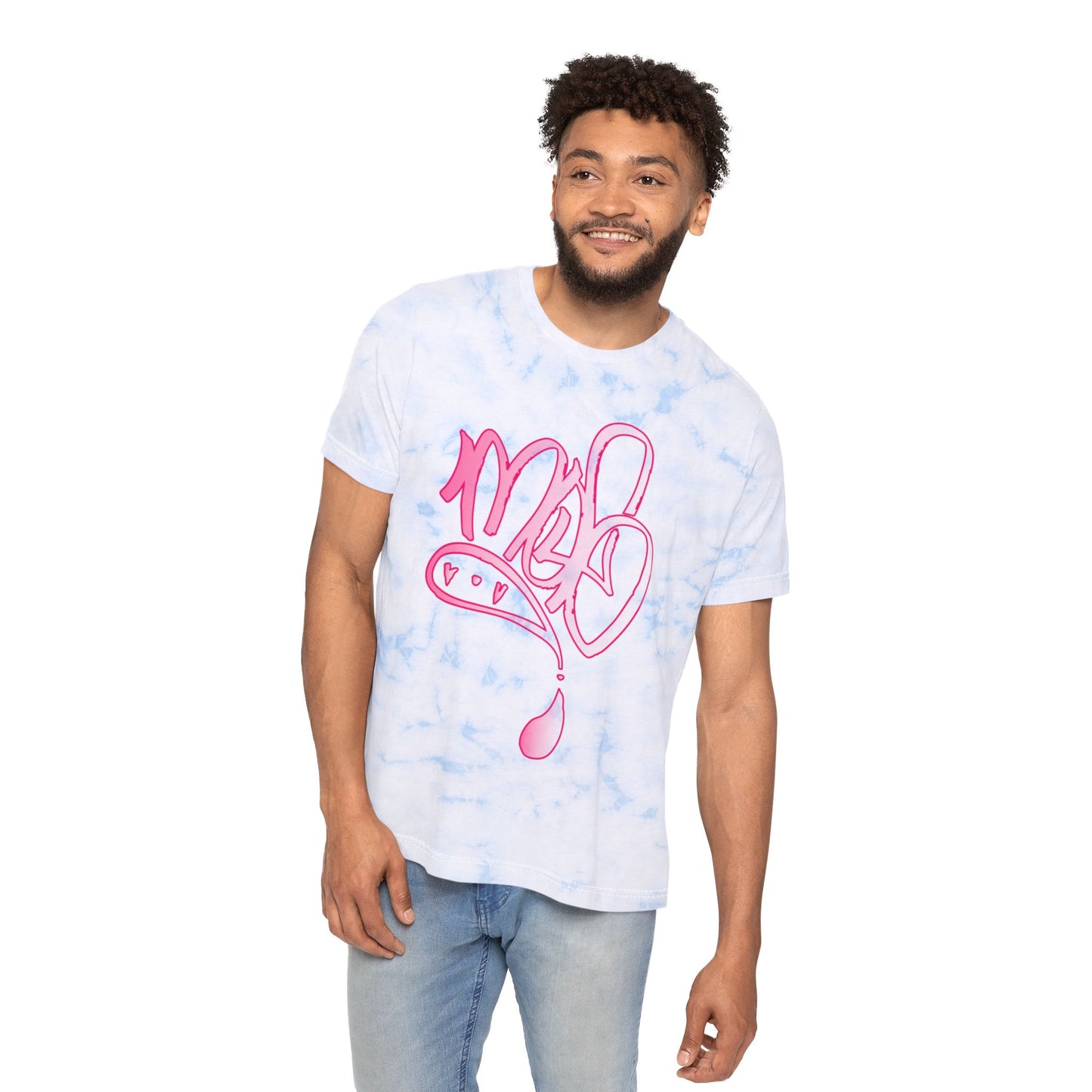 Trendy Tie-Dye T-Shirt for Fashion Lovers, Unisex Casual Wear, Ideal for Summer Festivals, Unique Gift Idea, Street Style Essential