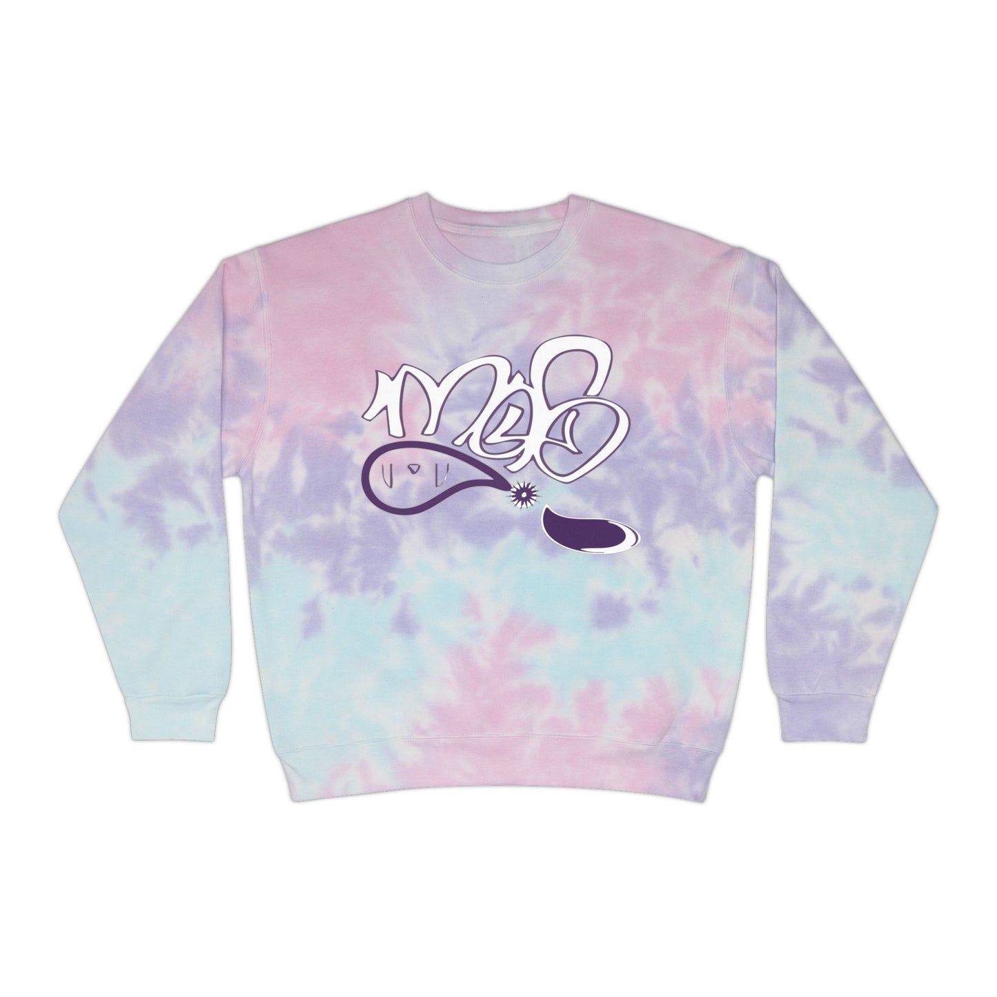 Unisex Pastel Tie-Dye Sweatshirt, Cozy Casual Wear, Unique Gift, Perfect for Spring, Festival Outfit, Relaxed Weekend Style