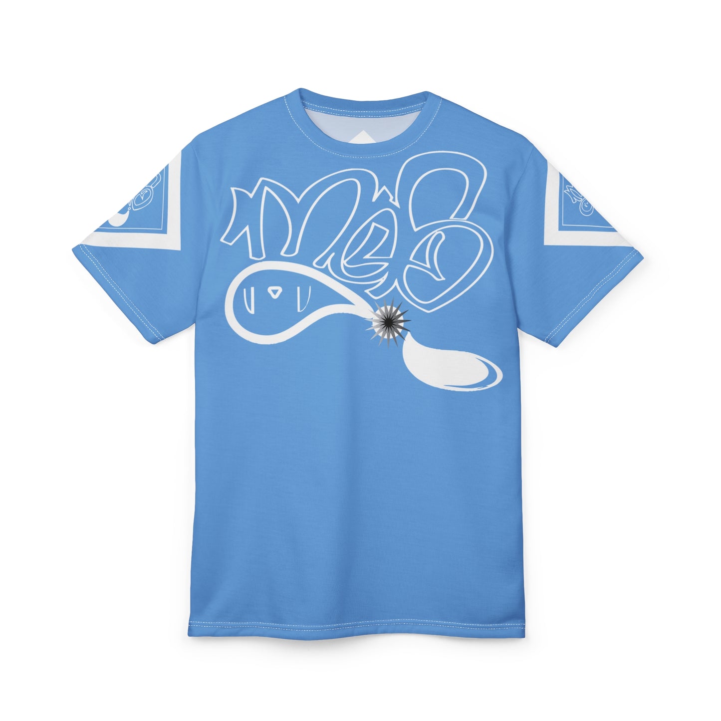 mofo 15star logo diamond combo baby blue