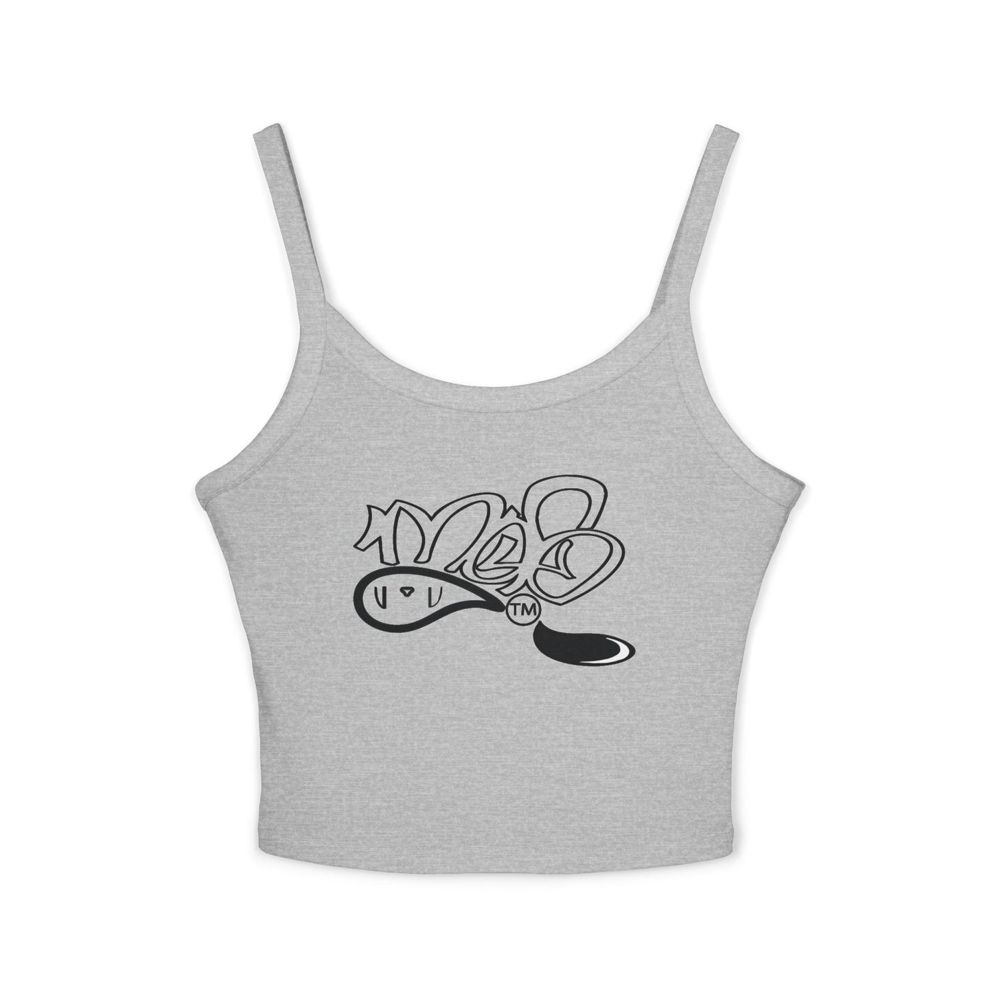 Playful Love Design Women's Spaghetti Strap Tank Top