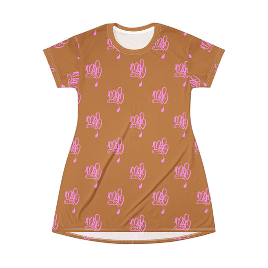 Copy of Copy of Copy of Copy of T-Shirt Dress (AOP)