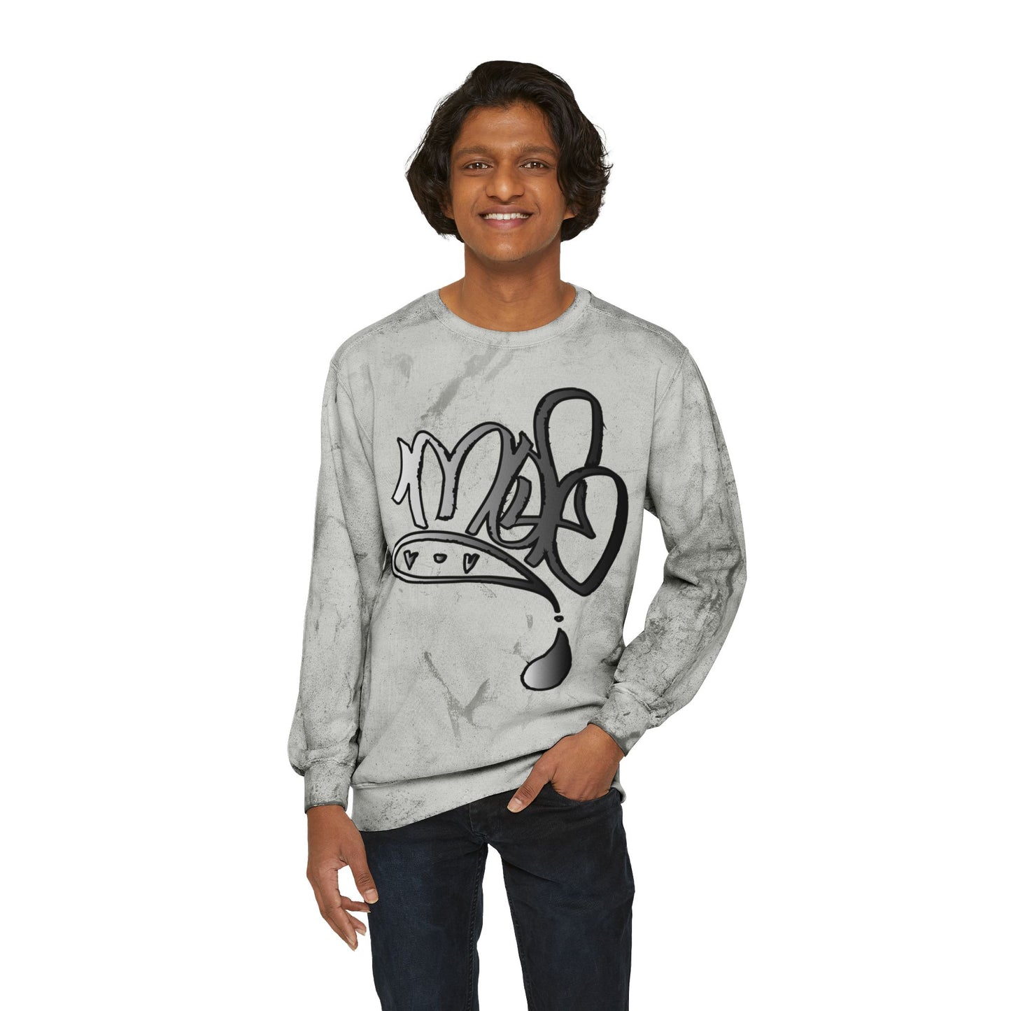 Colorful Street Art Crewneck Sweatshirt, Trendy Streetwear, Graffiti Style, Unisex Sweatshirt, Perfect Gift for Art Lovers